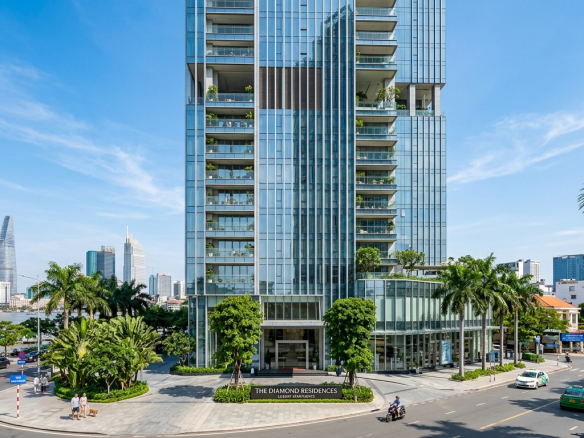 Căn hộ cao cấp Vinhomes Central Park, View sông