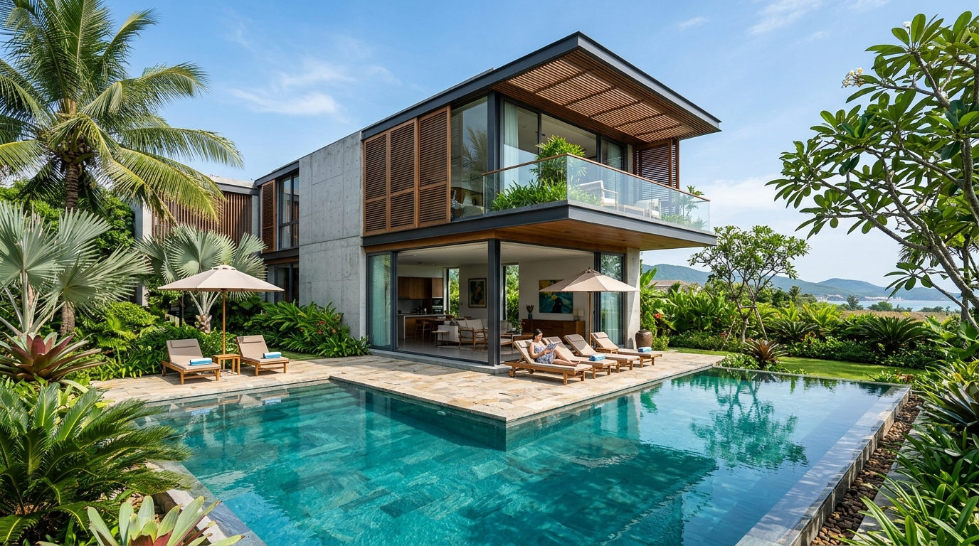 Biệt thự Thảo Điền có hồ bơi riêng