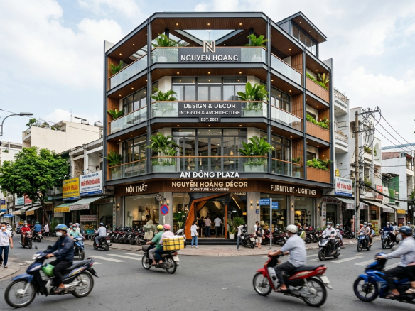 Nhà phố thương mại Nguyễn Huệ
